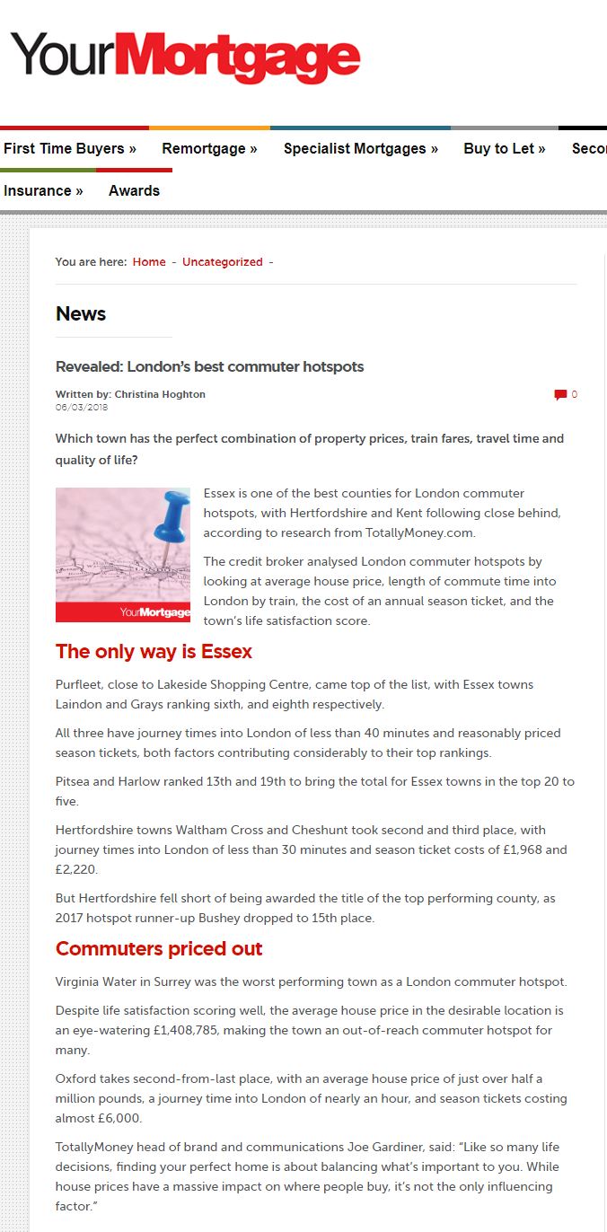 Your mortgage, Purfleet no. 1