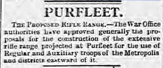 1903.01.09 proposed rifle range, Chelmsford Chronicle