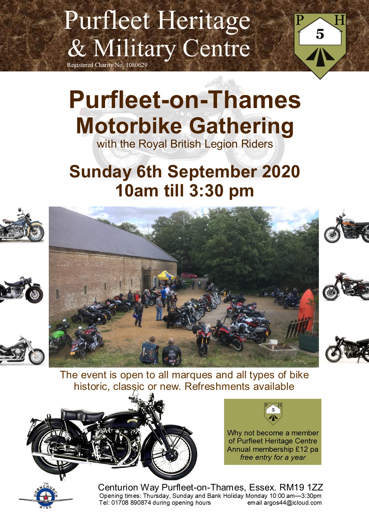 20.09.06 Purfleet Motorbike Gathering, British Legion