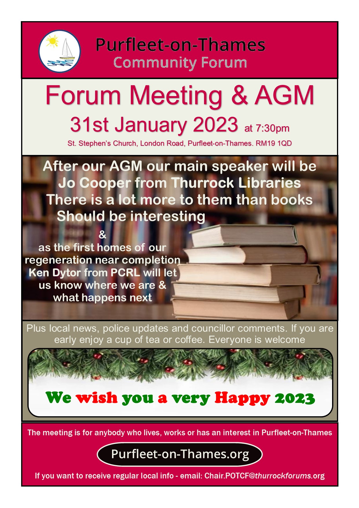 23.01.31 POTCF forum meeting and AGM